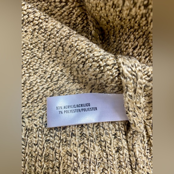 Carolyn Taylor Women's XL Beige Cardigan Full Zip Up Sweater Long Sleeve - Picture 7 of 8